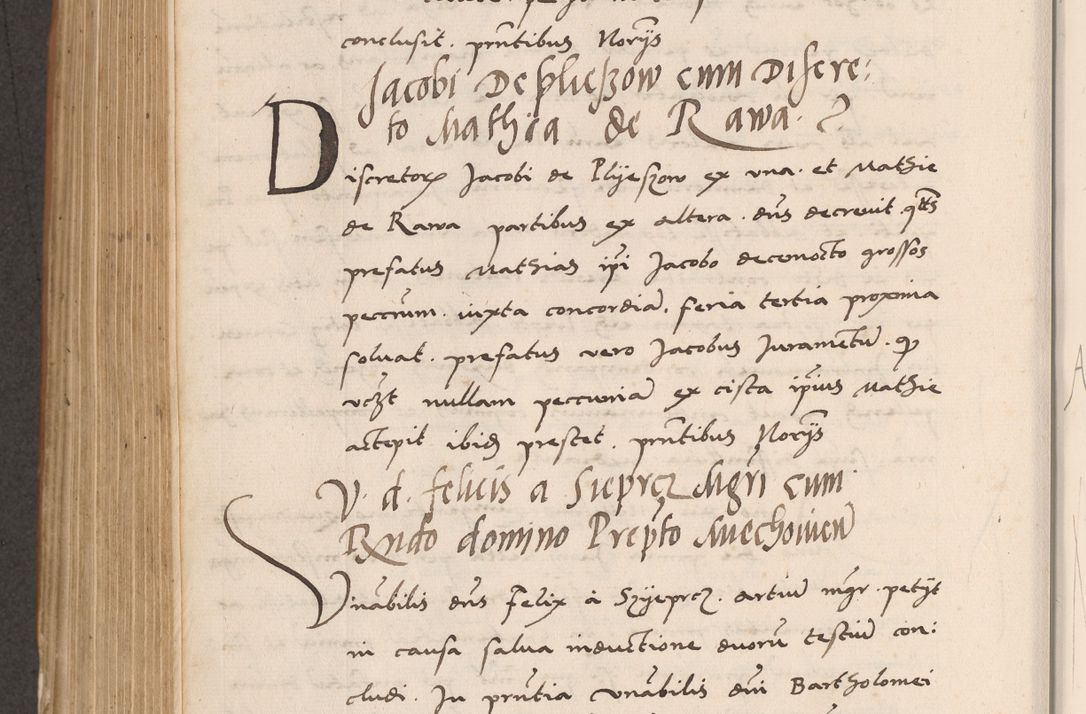 Zdjęcie nr 622 dla obiektu archiwalnego: Acta actorum causarum, sentenciarum tam diffinitivarum quam interlocutoriarum et obligacionum coram reverendo domino Petro Mischkowski custode Kielcensi, canonico vicarioque in spiritualibus generali Cracoviensi ad annum Domini millesimum quingentesimum octavum, cuius indicio est sexta, pontificatus sanctissimi in Christo patris et domini nostri domini Pauli divina providencia pape tercii feliciter moderni, anno coronacionis quarto decimo continuantur