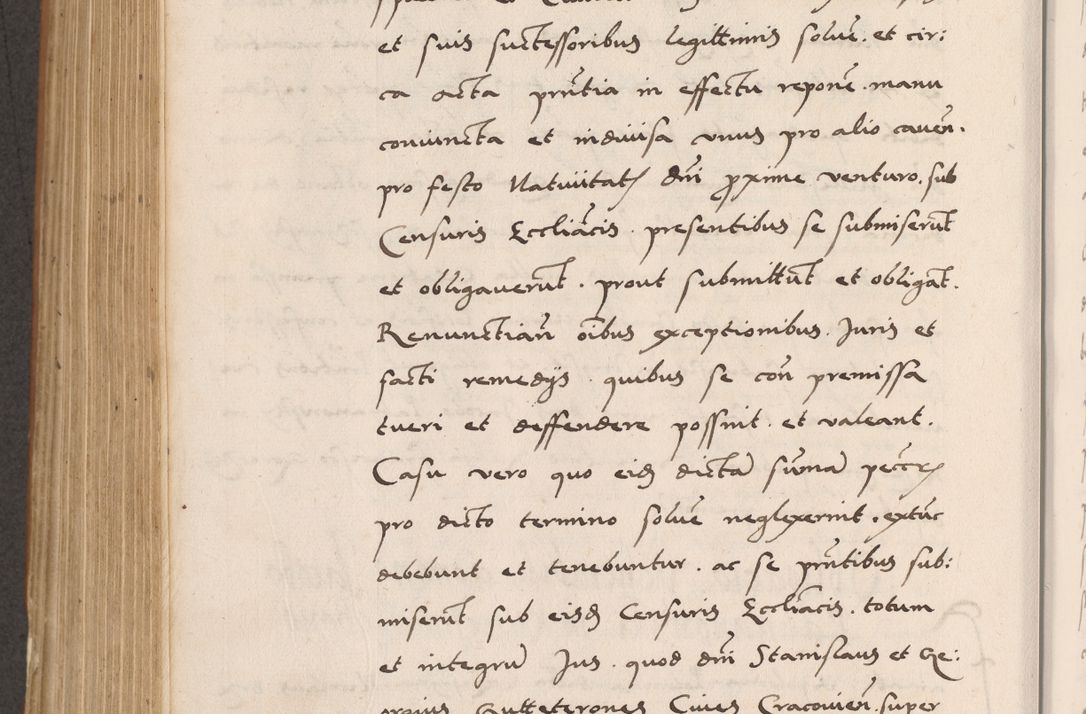Zdjęcie nr 616 dla obiektu archiwalnego: Acta actorum causarum, sentenciarum tam diffinitivarum quam interlocutoriarum et obligacionum coram reverendo domino Petro Mischkowski custode Kielcensi, canonico vicarioque in spiritualibus generali Cracoviensi ad annum Domini millesimum quingentesimum octavum, cuius indicio est sexta, pontificatus sanctissimi in Christo patris et domini nostri domini Pauli divina providencia pape tercii feliciter moderni, anno coronacionis quarto decimo continuantur