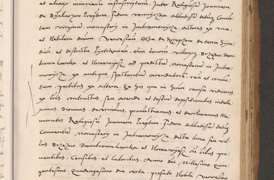 Zdjęcie nr 619 dla obiektu archiwalnego: Acta actorum causarum, sentenciarum tam diffinitivarum quam interlocutoriarum et obligacionum coram reverendo domino Petro Mischkowski custode Kielcensi, canonico vicarioque in spiritualibus generali Cracoviensi ad annum Domini millesimum quingentesimum octavum, cuius indicio est sexta, pontificatus sanctissimi in Christo patris et domini nostri domini Pauli divina providencia pape tercii feliciter moderni, anno coronacionis quarto decimo continuantur