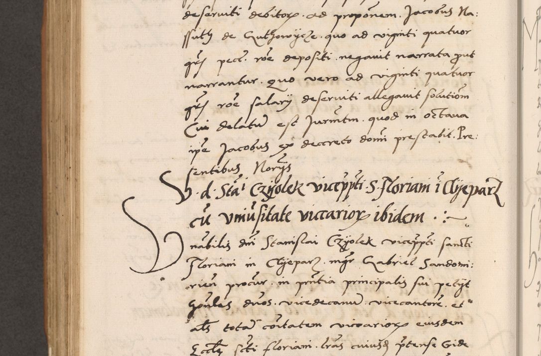 Zdjęcie nr 812 dla obiektu archiwalnego: Acta actorum causarum, sentenciarum tam diffinitivarum quam interlocutoriarum et obligacionum coram reverendo domino Petro Mischkowski custode Kielcensi, canonico vicarioque in spiritualibus generali Cracoviensi ad annum Domini millesimum quingentesimum octavum, cuius indicio est sexta, pontificatus sanctissimi in Christo patris et domini nostri domini Pauli divina providencia pape tercii feliciter moderni, anno coronacionis quarto decimo continuantur
