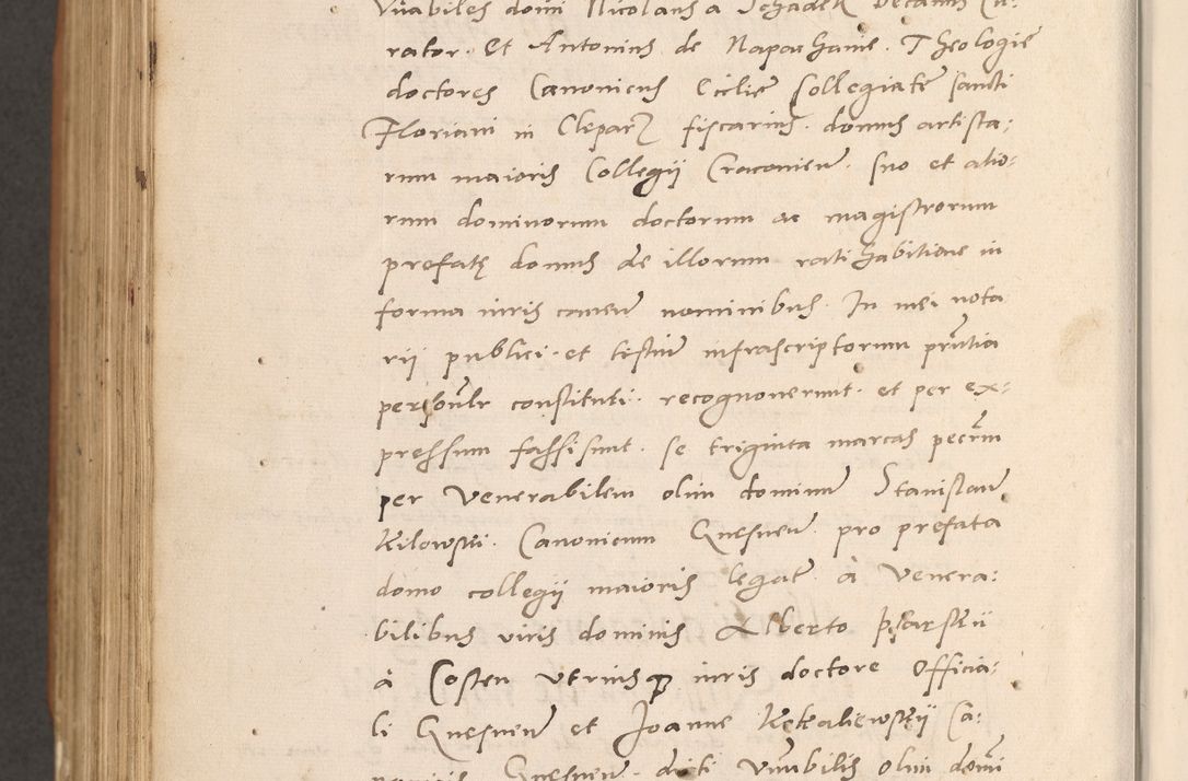 Zdjęcie nr 934 dla obiektu archiwalnego: Acta actorum causarum, sentenciarum tam diffinitivarum quam interlocutoriarum et obligacionum coram reverendo domino Petro Mischkowski custode Kielcensi, canonico vicarioque in spiritualibus generali Cracoviensi ad annum Domini millesimum quingentesimum octavum, cuius indicio est sexta, pontificatus sanctissimi in Christo patris et domini nostri domini Pauli divina providencia pape tercii feliciter moderni, anno coronacionis quarto decimo continuantur