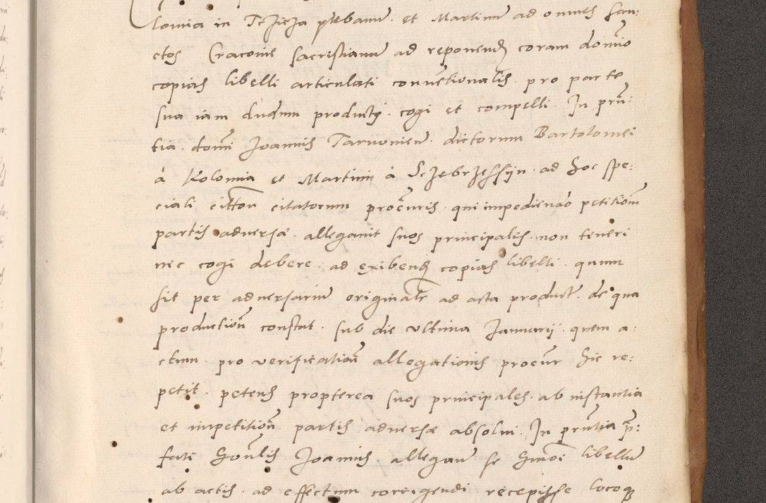 Zdjęcie nr 929 dla obiektu archiwalnego: Acta actorum causarum, sentenciarum tam diffinitivarum quam interlocutoriarum et obligacionum coram reverendo domino Petro Mischkowski custode Kielcensi, canonico vicarioque in spiritualibus generali Cracoviensi ad annum Domini millesimum quingentesimum octavum, cuius indicio est sexta, pontificatus sanctissimi in Christo patris et domini nostri domini Pauli divina providencia pape tercii feliciter moderni, anno coronacionis quarto decimo continuantur
