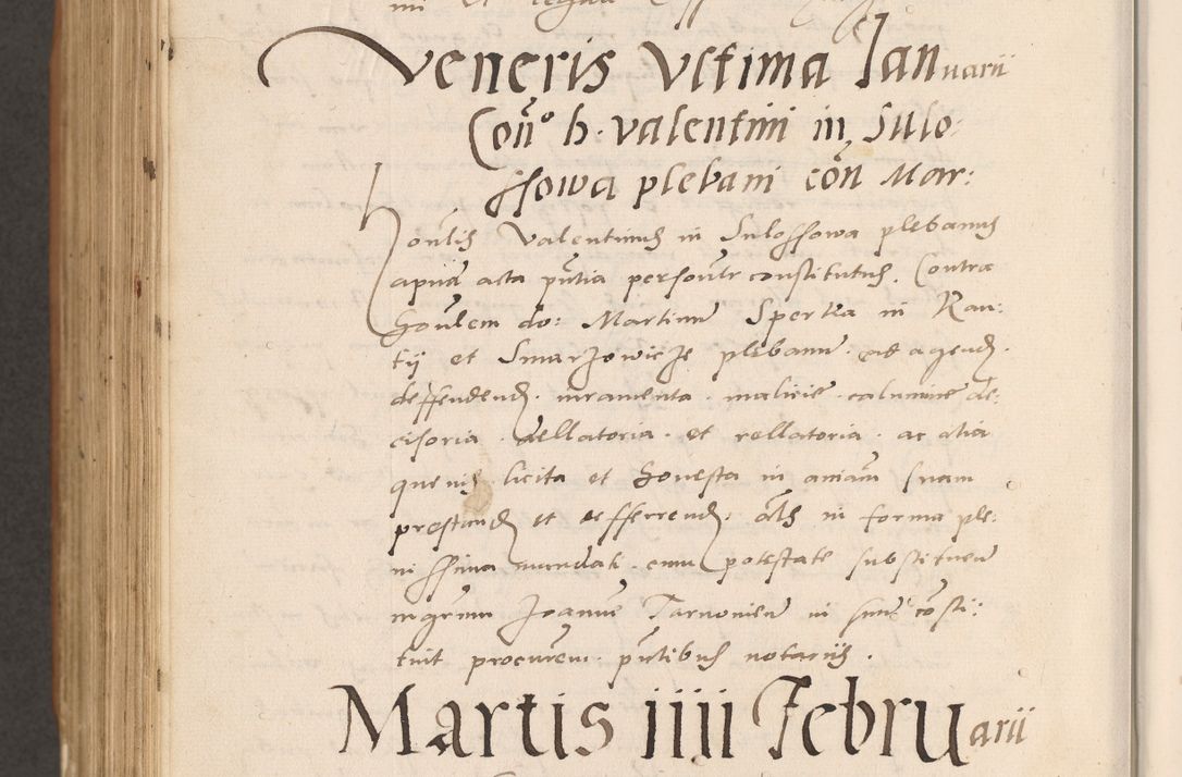 Zdjęcie nr 922 dla obiektu archiwalnego: Acta actorum causarum, sentenciarum tam diffinitivarum quam interlocutoriarum et obligacionum coram reverendo domino Petro Mischkowski custode Kielcensi, canonico vicarioque in spiritualibus generali Cracoviensi ad annum Domini millesimum quingentesimum octavum, cuius indicio est sexta, pontificatus sanctissimi in Christo patris et domini nostri domini Pauli divina providencia pape tercii feliciter moderni, anno coronacionis quarto decimo continuantur