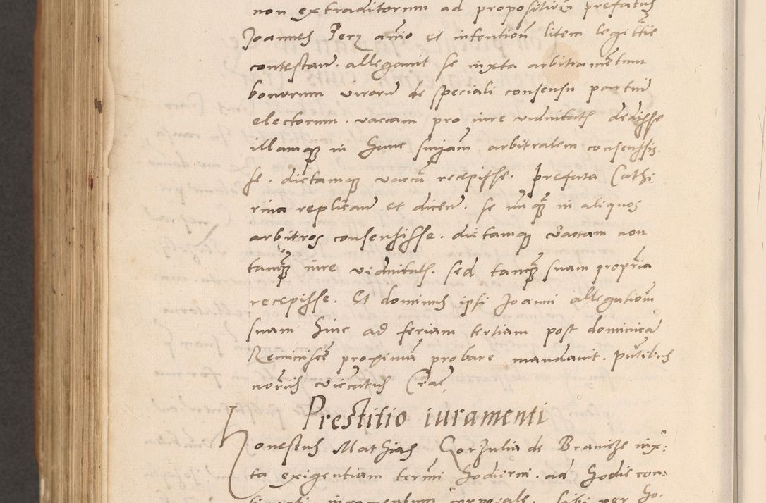Zdjęcie nr 916 dla obiektu archiwalnego: Acta actorum causarum, sentenciarum tam diffinitivarum quam interlocutoriarum et obligacionum coram reverendo domino Petro Mischkowski custode Kielcensi, canonico vicarioque in spiritualibus generali Cracoviensi ad annum Domini millesimum quingentesimum octavum, cuius indicio est sexta, pontificatus sanctissimi in Christo patris et domini nostri domini Pauli divina providencia pape tercii feliciter moderni, anno coronacionis quarto decimo continuantur