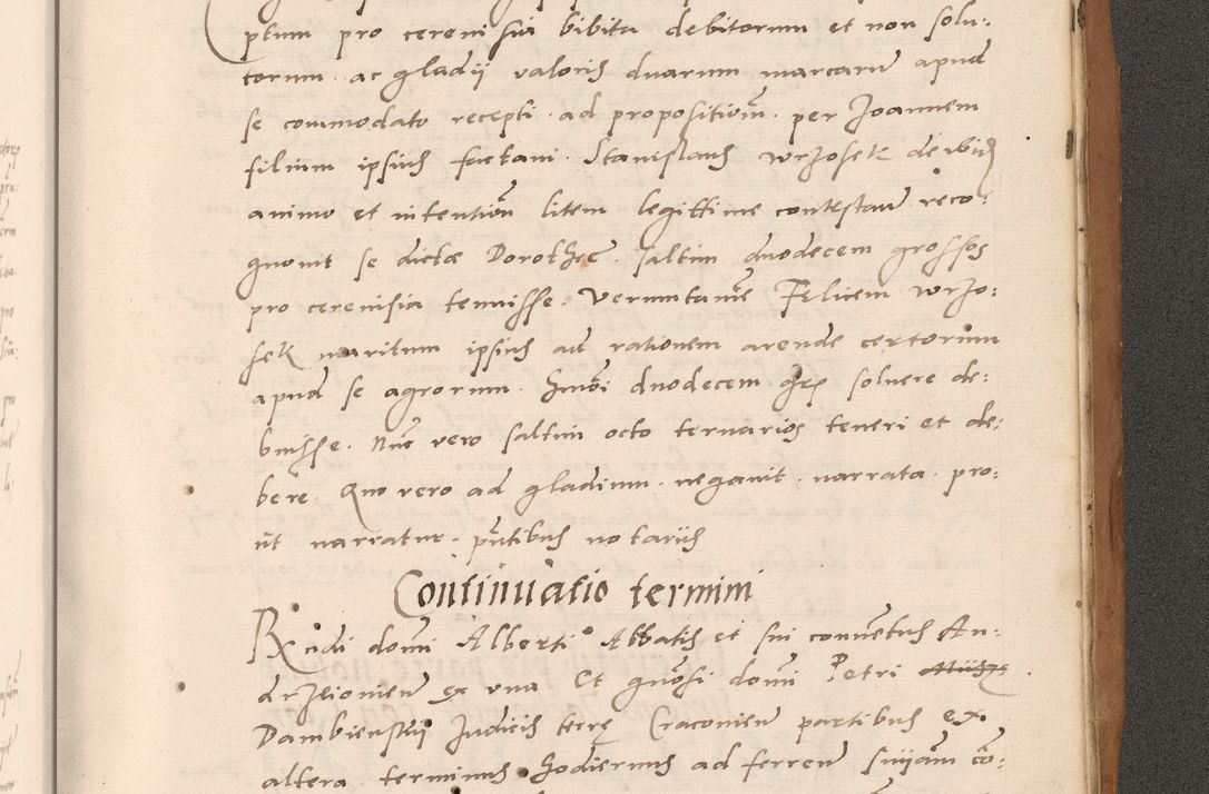 Zdjęcie nr 911 dla obiektu archiwalnego: Acta actorum causarum, sentenciarum tam diffinitivarum quam interlocutoriarum et obligacionum coram reverendo domino Petro Mischkowski custode Kielcensi, canonico vicarioque in spiritualibus generali Cracoviensi ad annum Domini millesimum quingentesimum octavum, cuius indicio est sexta, pontificatus sanctissimi in Christo patris et domini nostri domini Pauli divina providencia pape tercii feliciter moderni, anno coronacionis quarto decimo continuantur