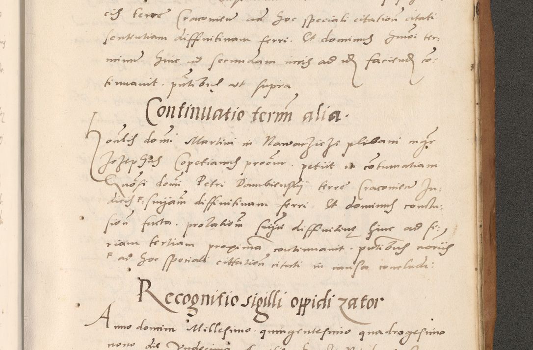 Zdjęcie nr 905 dla obiektu archiwalnego: Acta actorum causarum, sentenciarum tam diffinitivarum quam interlocutoriarum et obligacionum coram reverendo domino Petro Mischkowski custode Kielcensi, canonico vicarioque in spiritualibus generali Cracoviensi ad annum Domini millesimum quingentesimum octavum, cuius indicio est sexta, pontificatus sanctissimi in Christo patris et domini nostri domini Pauli divina providencia pape tercii feliciter moderni, anno coronacionis quarto decimo continuantur