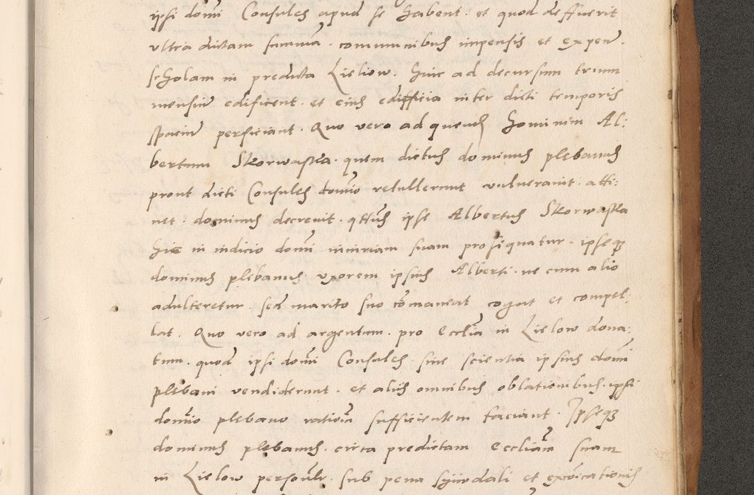 Zdjęcie nr 903 dla obiektu archiwalnego: Acta actorum causarum, sentenciarum tam diffinitivarum quam interlocutoriarum et obligacionum coram reverendo domino Petro Mischkowski custode Kielcensi, canonico vicarioque in spiritualibus generali Cracoviensi ad annum Domini millesimum quingentesimum octavum, cuius indicio est sexta, pontificatus sanctissimi in Christo patris et domini nostri domini Pauli divina providencia pape tercii feliciter moderni, anno coronacionis quarto decimo continuantur
