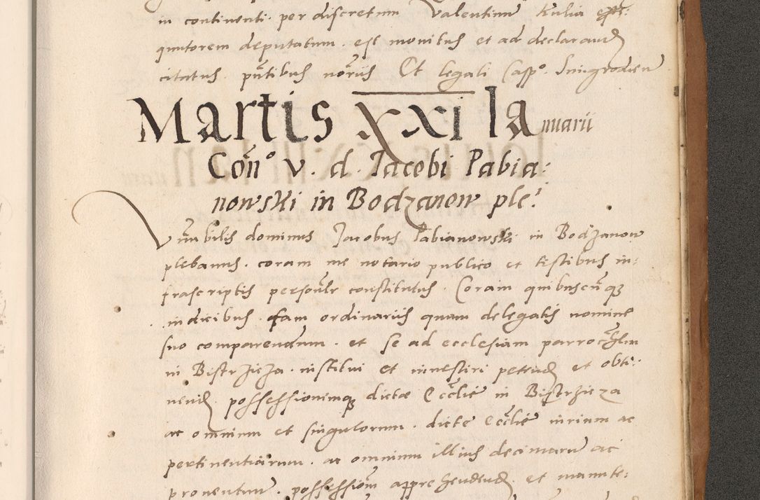 Zdjęcie nr 901 dla obiektu archiwalnego: Acta actorum causarum, sentenciarum tam diffinitivarum quam interlocutoriarum et obligacionum coram reverendo domino Petro Mischkowski custode Kielcensi, canonico vicarioque in spiritualibus generali Cracoviensi ad annum Domini millesimum quingentesimum octavum, cuius indicio est sexta, pontificatus sanctissimi in Christo patris et domini nostri domini Pauli divina providencia pape tercii feliciter moderni, anno coronacionis quarto decimo continuantur