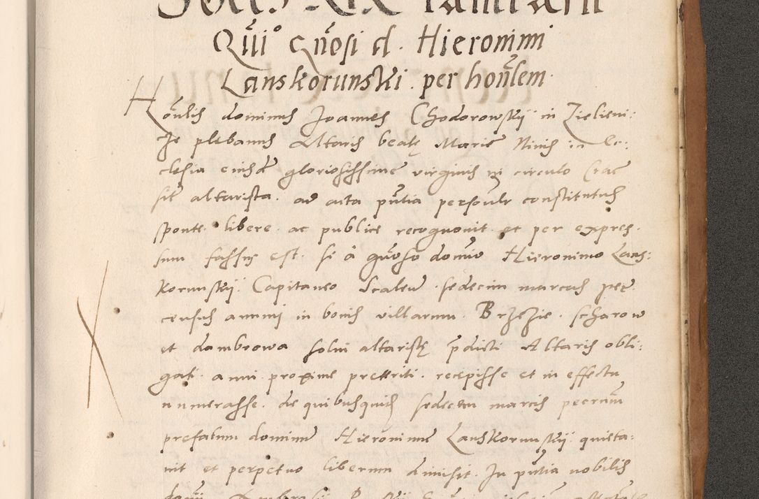 Zdjęcie nr 899 dla obiektu archiwalnego: Acta actorum causarum, sentenciarum tam diffinitivarum quam interlocutoriarum et obligacionum coram reverendo domino Petro Mischkowski custode Kielcensi, canonico vicarioque in spiritualibus generali Cracoviensi ad annum Domini millesimum quingentesimum octavum, cuius indicio est sexta, pontificatus sanctissimi in Christo patris et domini nostri domini Pauli divina providencia pape tercii feliciter moderni, anno coronacionis quarto decimo continuantur