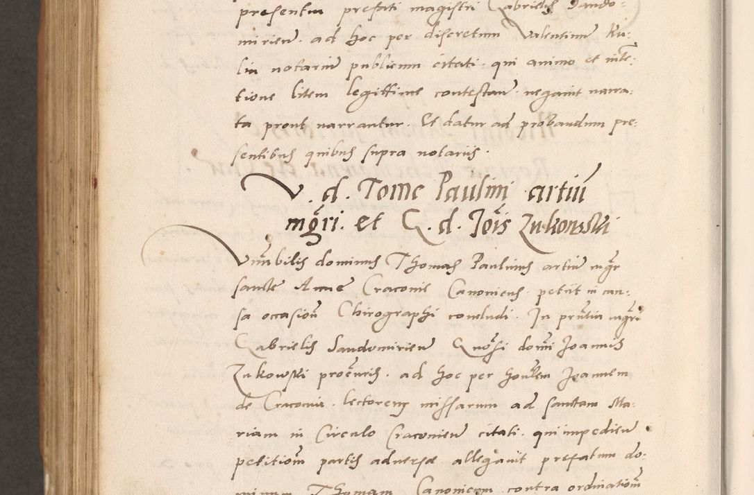 Zdjęcie nr 894 dla obiektu archiwalnego: Acta actorum causarum, sentenciarum tam diffinitivarum quam interlocutoriarum et obligacionum coram reverendo domino Petro Mischkowski custode Kielcensi, canonico vicarioque in spiritualibus generali Cracoviensi ad annum Domini millesimum quingentesimum octavum, cuius indicio est sexta, pontificatus sanctissimi in Christo patris et domini nostri domini Pauli divina providencia pape tercii feliciter moderni, anno coronacionis quarto decimo continuantur