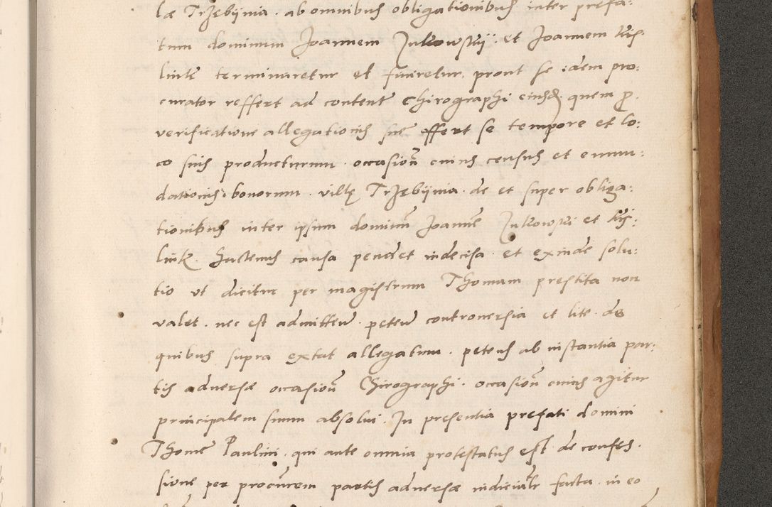 Zdjęcie nr 895 dla obiektu archiwalnego: Acta actorum causarum, sentenciarum tam diffinitivarum quam interlocutoriarum et obligacionum coram reverendo domino Petro Mischkowski custode Kielcensi, canonico vicarioque in spiritualibus generali Cracoviensi ad annum Domini millesimum quingentesimum octavum, cuius indicio est sexta, pontificatus sanctissimi in Christo patris et domini nostri domini Pauli divina providencia pape tercii feliciter moderni, anno coronacionis quarto decimo continuantur