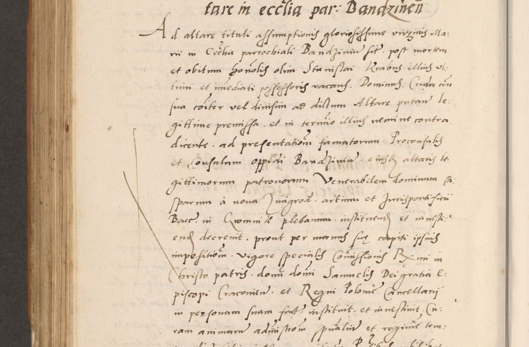 Zdjęcie nr 888 dla obiektu archiwalnego: Acta actorum causarum, sentenciarum tam diffinitivarum quam interlocutoriarum et obligacionum coram reverendo domino Petro Mischkowski custode Kielcensi, canonico vicarioque in spiritualibus generali Cracoviensi ad annum Domini millesimum quingentesimum octavum, cuius indicio est sexta, pontificatus sanctissimi in Christo patris et domini nostri domini Pauli divina providencia pape tercii feliciter moderni, anno coronacionis quarto decimo continuantur