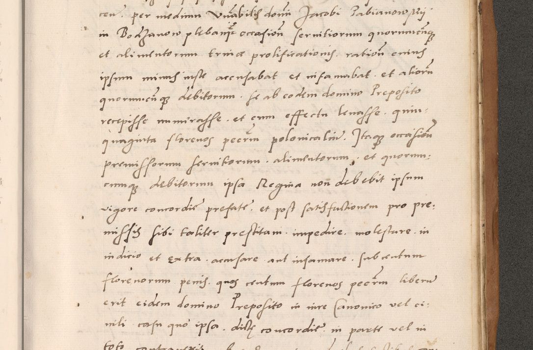 Zdjęcie nr 889 dla obiektu archiwalnego: Acta actorum causarum, sentenciarum tam diffinitivarum quam interlocutoriarum et obligacionum coram reverendo domino Petro Mischkowski custode Kielcensi, canonico vicarioque in spiritualibus generali Cracoviensi ad annum Domini millesimum quingentesimum octavum, cuius indicio est sexta, pontificatus sanctissimi in Christo patris et domini nostri domini Pauli divina providencia pape tercii feliciter moderni, anno coronacionis quarto decimo continuantur