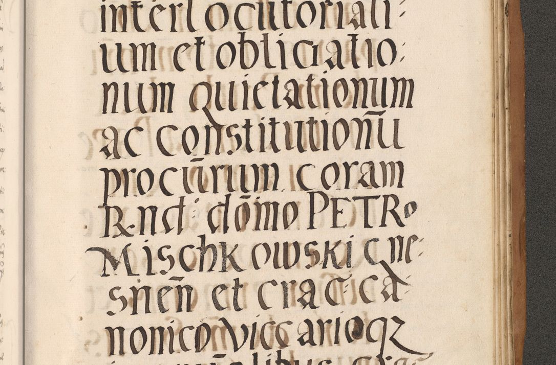 Zdjęcie nr 861 dla obiektu archiwalnego: Acta actorum causarum, sentenciarum tam diffinitivarum quam interlocutoriarum et obligacionum coram reverendo domino Petro Mischkowski custode Kielcensi, canonico vicarioque in spiritualibus generali Cracoviensi ad annum Domini millesimum quingentesimum octavum, cuius indicio est sexta, pontificatus sanctissimi in Christo patris et domini nostri domini Pauli divina providencia pape tercii feliciter moderni, anno coronacionis quarto decimo continuantur