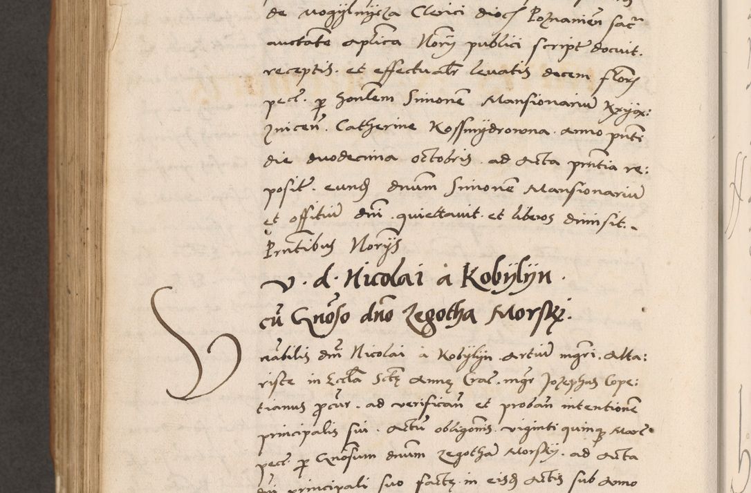 Zdjęcie nr 848 dla obiektu archiwalnego: Acta actorum causarum, sentenciarum tam diffinitivarum quam interlocutoriarum et obligacionum coram reverendo domino Petro Mischkowski custode Kielcensi, canonico vicarioque in spiritualibus generali Cracoviensi ad annum Domini millesimum quingentesimum octavum, cuius indicio est sexta, pontificatus sanctissimi in Christo patris et domini nostri domini Pauli divina providencia pape tercii feliciter moderni, anno coronacionis quarto decimo continuantur