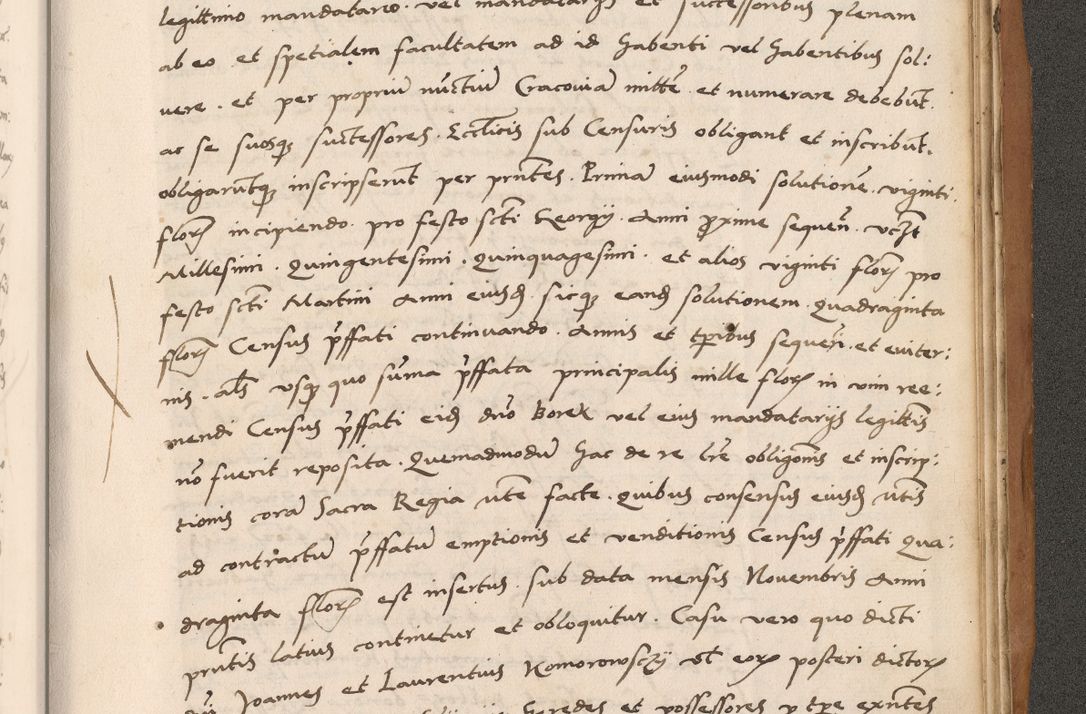 Zdjęcie nr 845 dla obiektu archiwalnego: Acta actorum causarum, sentenciarum tam diffinitivarum quam interlocutoriarum et obligacionum coram reverendo domino Petro Mischkowski custode Kielcensi, canonico vicarioque in spiritualibus generali Cracoviensi ad annum Domini millesimum quingentesimum octavum, cuius indicio est sexta, pontificatus sanctissimi in Christo patris et domini nostri domini Pauli divina providencia pape tercii feliciter moderni, anno coronacionis quarto decimo continuantur