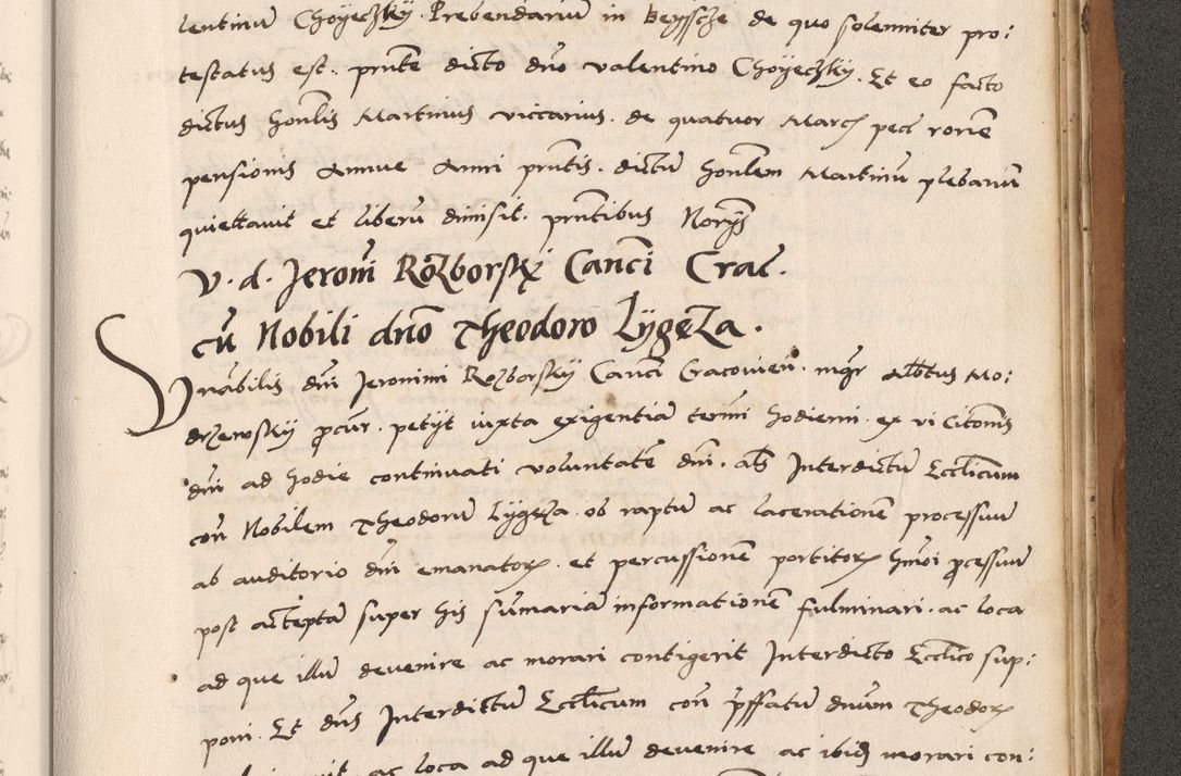 Zdjęcie nr 841 dla obiektu archiwalnego: Acta actorum causarum, sentenciarum tam diffinitivarum quam interlocutoriarum et obligacionum coram reverendo domino Petro Mischkowski custode Kielcensi, canonico vicarioque in spiritualibus generali Cracoviensi ad annum Domini millesimum quingentesimum octavum, cuius indicio est sexta, pontificatus sanctissimi in Christo patris et domini nostri domini Pauli divina providencia pape tercii feliciter moderni, anno coronacionis quarto decimo continuantur