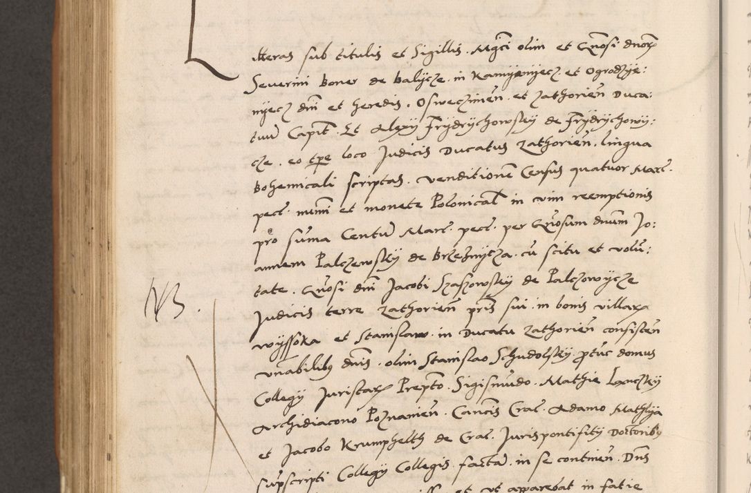 Zdjęcie nr 832 dla obiektu archiwalnego: Acta actorum causarum, sentenciarum tam diffinitivarum quam interlocutoriarum et obligacionum coram reverendo domino Petro Mischkowski custode Kielcensi, canonico vicarioque in spiritualibus generali Cracoviensi ad annum Domini millesimum quingentesimum octavum, cuius indicio est sexta, pontificatus sanctissimi in Christo patris et domini nostri domini Pauli divina providencia pape tercii feliciter moderni, anno coronacionis quarto decimo continuantur