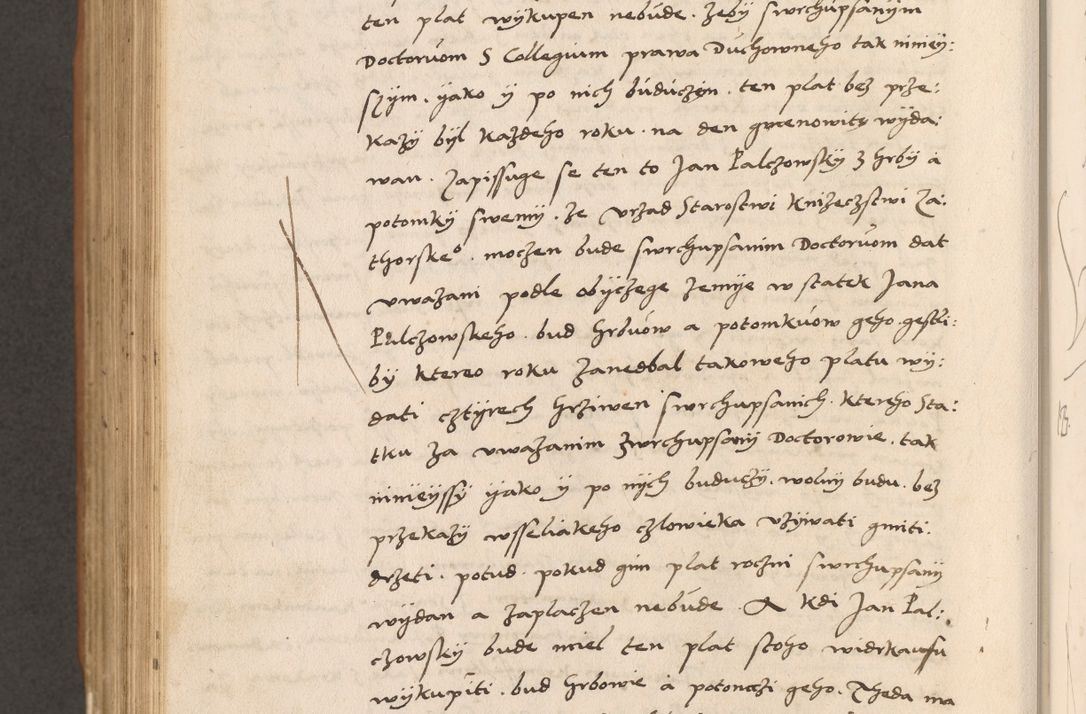 Zdjęcie nr 834 dla obiektu archiwalnego: Acta actorum causarum, sentenciarum tam diffinitivarum quam interlocutoriarum et obligacionum coram reverendo domino Petro Mischkowski custode Kielcensi, canonico vicarioque in spiritualibus generali Cracoviensi ad annum Domini millesimum quingentesimum octavum, cuius indicio est sexta, pontificatus sanctissimi in Christo patris et domini nostri domini Pauli divina providencia pape tercii feliciter moderni, anno coronacionis quarto decimo continuantur