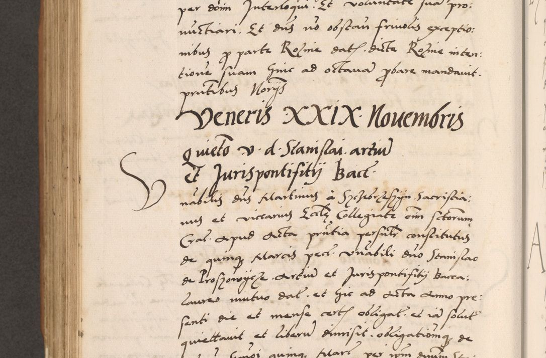 Zdjęcie nr 826 dla obiektu archiwalnego: Acta actorum causarum, sentenciarum tam diffinitivarum quam interlocutoriarum et obligacionum coram reverendo domino Petro Mischkowski custode Kielcensi, canonico vicarioque in spiritualibus generali Cracoviensi ad annum Domini millesimum quingentesimum octavum, cuius indicio est sexta, pontificatus sanctissimi in Christo patris et domini nostri domini Pauli divina providencia pape tercii feliciter moderni, anno coronacionis quarto decimo continuantur
