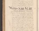 Zdjęcie nr 182 dla obiektu archiwalnego: Acta actorum causarum, sententiarum tam diffinitivarum quam interlocutoriarum et obligationum, quietationum ac constitutionum procuratorum coram reverendo domino Petro Mischkowsky Gneznensi et Cracoviensi canonico vicarique in spiritualibus Cracoviensi generali ad annum Domini MDLᵐᵘᵐ, cuius indicio est octava, pontificatus post mortem sanctissimi in Christo patris et domini nostri domini Pauli divina providencia pape III anno XVIᵐᵒ defuncti vacante, Regni vero serennissimi principis et domini Sigismundi Augusti Dei gratia Regis Poloniae, Magni Ducis Litwaniae, Russie, Prussie, Mazowie etc. domini et haeredis, anno XXIᵒ foeliciter continuantur