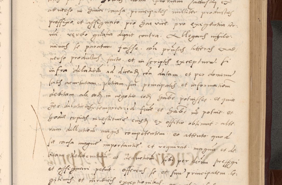 Zdjęcie nr 143 dla obiektu archiwalnego: Acta actorum causarum, sententiarum tam diffinitivarum quam interlocutoriarum et obligationum, quietationum ac constitutionum procuratorum coram reverendo domino Petro Mischkowsky Gneznensi et Cracoviensi canonico vicarique in spiritualibus Cracoviensi generali ad annum Domini MDLᵐᵘᵐ, cuius indicio est octava, pontificatus post mortem sanctissimi in Christo patris et domini nostri domini Pauli divina providencia pape III anno XVIᵐᵒ defuncti vacante, Regni vero serennissimi principis et domini Sigismundi Augusti Dei gratia Regis Poloniae, Magni Ducis Litwaniae, Russie, Prussie, Mazowie etc. domini et haeredis, anno XXIᵒ foeliciter continuantur