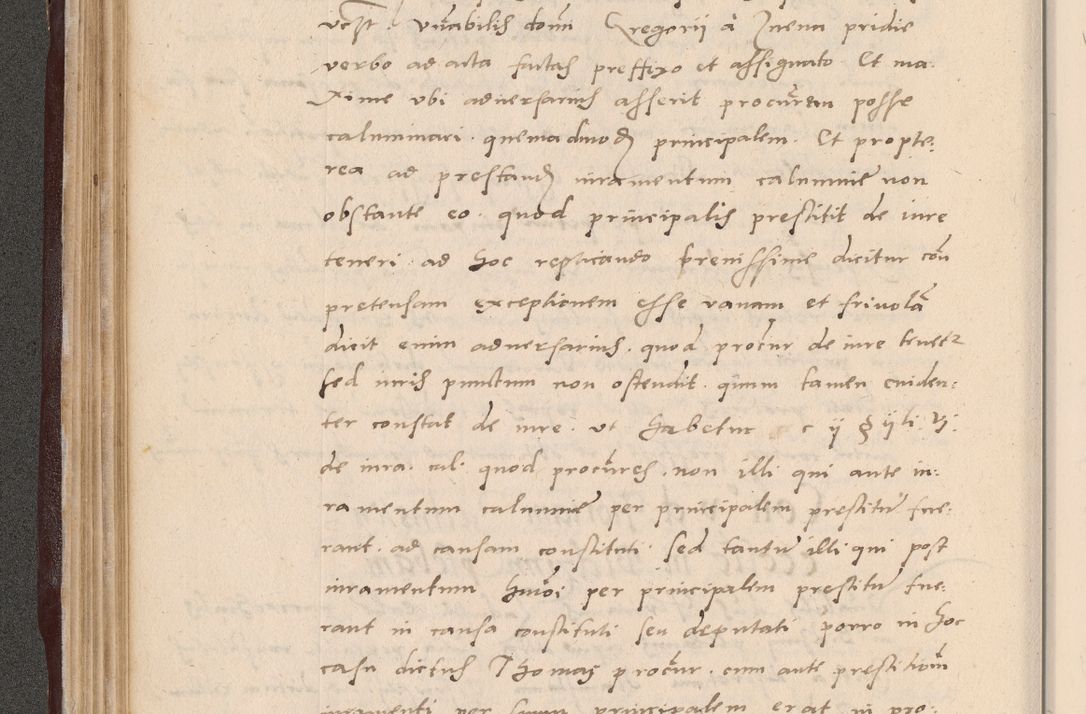 Zdjęcie nr 134 dla obiektu archiwalnego: Acta actorum causarum, sententiarum tam diffinitivarum quam interlocutoriarum et obligationum, quietationum ac constitutionum procuratorum coram reverendo domino Petro Mischkowsky Gneznensi et Cracoviensi canonico vicarique in spiritualibus Cracoviensi generali ad annum Domini MDLᵐᵘᵐ, cuius indicio est octava, pontificatus post mortem sanctissimi in Christo patris et domini nostri domini Pauli divina providencia pape III anno XVIᵐᵒ defuncti vacante, Regni vero serennissimi principis et domini Sigismundi Augusti Dei gratia Regis Poloniae, Magni Ducis Litwaniae, Russie, Prussie, Mazowie etc. domini et haeredis, anno XXIᵒ foeliciter continuantur