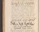 Zdjęcie nr 112 dla obiektu archiwalnego: Acta actorum causarum, sententiarum tam diffinitivarum quam interlocutoriarum et obligationum, quietationum ac constitutionum procuratorum coram reverendo domino Petro Mischkowsky Gneznensi et Cracoviensi canonico vicarique in spiritualibus Cracoviensi generali ad annum Domini MDLᵐᵘᵐ, cuius indicio est octava, pontificatus post mortem sanctissimi in Christo patris et domini nostri domini Pauli divina providencia pape III anno XVIᵐᵒ defuncti vacante, Regni vero serennissimi principis et domini Sigismundi Augusti Dei gratia Regis Poloniae, Magni Ducis Litwaniae, Russie, Prussie, Mazowie etc. domini et haeredis, anno XXIᵒ foeliciter continuantur