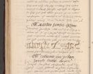 Zdjęcie nr 110 dla obiektu archiwalnego: Acta actorum causarum, sententiarum tam diffinitivarum quam interlocutoriarum et obligationum, quietationum ac constitutionum procuratorum coram reverendo domino Petro Mischkowsky Gneznensi et Cracoviensi canonico vicarique in spiritualibus Cracoviensi generali ad annum Domini MDLᵐᵘᵐ, cuius indicio est octava, pontificatus post mortem sanctissimi in Christo patris et domini nostri domini Pauli divina providencia pape III anno XVIᵐᵒ defuncti vacante, Regni vero serennissimi principis et domini Sigismundi Augusti Dei gratia Regis Poloniae, Magni Ducis Litwaniae, Russie, Prussie, Mazowie etc. domini et haeredis, anno XXIᵒ foeliciter continuantur