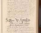Zdjęcie nr 109 dla obiektu archiwalnego: Acta actorum causarum, sententiarum tam diffinitivarum quam interlocutoriarum et obligationum, quietationum ac constitutionum procuratorum coram reverendo domino Petro Mischkowsky Gneznensi et Cracoviensi canonico vicarique in spiritualibus Cracoviensi generali ad annum Domini MDLᵐᵘᵐ, cuius indicio est octava, pontificatus post mortem sanctissimi in Christo patris et domini nostri domini Pauli divina providencia pape III anno XVIᵐᵒ defuncti vacante, Regni vero serennissimi principis et domini Sigismundi Augusti Dei gratia Regis Poloniae, Magni Ducis Litwaniae, Russie, Prussie, Mazowie etc. domini et haeredis, anno XXIᵒ foeliciter continuantur