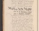 Zdjęcie nr 70 dla obiektu archiwalnego: Acta actorum causarum, sententiarum tam diffinitivarum quam interlocutoriarum et obligationum, quietationum ac constitutionum procuratorum coram reverendo domino Petro Mischkowsky Gneznensi et Cracoviensi canonico vicarique in spiritualibus Cracoviensi generali ad annum Domini MDLᵐᵘᵐ, cuius indicio est octava, pontificatus post mortem sanctissimi in Christo patris et domini nostri domini Pauli divina providencia pape III anno XVIᵐᵒ defuncti vacante, Regni vero serennissimi principis et domini Sigismundi Augusti Dei gratia Regis Poloniae, Magni Ducis Litwaniae, Russie, Prussie, Mazowie etc. domini et haeredis, anno XXIᵒ foeliciter continuantur