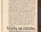 Zdjęcie nr 375 dla obiektu archiwalnego: Acta actorum causarum, sententiarum tam diffinitivarum quam interlocutoriarum et obligationum, quietationum ac constitutionum procuratorum coram reverendo domino Petro Mischkowsky Gneznensi et Cracoviensi canonico vicarique in spiritualibus Cracoviensi generali ad annum Domini MDLᵐᵘᵐ, cuius indicio est octava, pontificatus post mortem sanctissimi in Christo patris et domini nostri domini Pauli divina providencia pape III anno XVIᵐᵒ defuncti vacante, Regni vero serennissimi principis et domini Sigismundi Augusti Dei gratia Regis Poloniae, Magni Ducis Litwaniae, Russie, Prussie, Mazowie etc. domini et haeredis, anno XXIᵒ foeliciter continuantur
