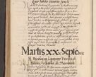 Zdjęcie nr 370 dla obiektu archiwalnego: Acta actorum causarum, sententiarum tam diffinitivarum quam interlocutoriarum et obligationum, quietationum ac constitutionum procuratorum coram reverendo domino Petro Mischkowsky Gneznensi et Cracoviensi canonico vicarique in spiritualibus Cracoviensi generali ad annum Domini MDLᵐᵘᵐ, cuius indicio est octava, pontificatus post mortem sanctissimi in Christo patris et domini nostri domini Pauli divina providencia pape III anno XVIᵐᵒ defuncti vacante, Regni vero serennissimi principis et domini Sigismundi Augusti Dei gratia Regis Poloniae, Magni Ducis Litwaniae, Russie, Prussie, Mazowie etc. domini et haeredis, anno XXIᵒ foeliciter continuantur