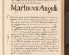 Zdjęcie nr 307 dla obiektu archiwalnego: Acta actorum causarum, sententiarum tam diffinitivarum quam interlocutoriarum et obligationum, quietationum ac constitutionum procuratorum coram reverendo domino Petro Mischkowsky Gneznensi et Cracoviensi canonico vicarique in spiritualibus Cracoviensi generali ad annum Domini MDLᵐᵘᵐ, cuius indicio est octava, pontificatus post mortem sanctissimi in Christo patris et domini nostri domini Pauli divina providencia pape III anno XVIᵐᵒ defuncti vacante, Regni vero serennissimi principis et domini Sigismundi Augusti Dei gratia Regis Poloniae, Magni Ducis Litwaniae, Russie, Prussie, Mazowie etc. domini et haeredis, anno XXIᵒ foeliciter continuantur