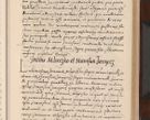 Zdjęcie nr 243 dla obiektu archiwalnego: Acta actorum causarum, sententiarum tam diffinitivarum quam interlocutoriarum et obligationum, quietationum ac constitutionum procuratorum coram reverendo domino Petro Mischkowsky Gneznensi et Cracoviensi canonico vicarique in spiritualibus Cracoviensi generali ad annum Domini MDLᵐᵘᵐ, cuius indicio est octava, pontificatus post mortem sanctissimi in Christo patris et domini nostri domini Pauli divina providencia pape III anno XVIᵐᵒ defuncti vacante, Regni vero serennissimi principis et domini Sigismundi Augusti Dei gratia Regis Poloniae, Magni Ducis Litwaniae, Russie, Prussie, Mazowie etc. domini et haeredis, anno XXIᵒ foeliciter continuantur