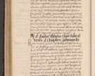 Zdjęcie nr 226 dla obiektu archiwalnego: Acta actorum causarum, sententiarum tam diffinitivarum quam interlocutoriarum et obligationum, quietationum ac constitutionum procuratorum coram reverendo domino Petro Mischkowsky Gneznensi et Cracoviensi canonico vicarique in spiritualibus Cracoviensi generali ad annum Domini MDLᵐᵘᵐ, cuius indicio est octava, pontificatus post mortem sanctissimi in Christo patris et domini nostri domini Pauli divina providencia pape III anno XVIᵐᵒ defuncti vacante, Regni vero serennissimi principis et domini Sigismundi Augusti Dei gratia Regis Poloniae, Magni Ducis Litwaniae, Russie, Prussie, Mazowie etc. domini et haeredis, anno XXIᵒ foeliciter continuantur