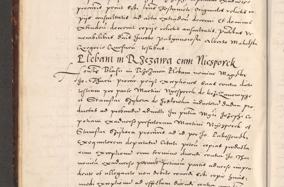 Zdjęcie nr 24 dla obiektu archiwalnego: Acta actorum causarum, sentenciarum tam diffinitivarum quam interloquutoriarum, decretorum, obligationum, quietationum et constitucionum procuratorum coram reverendo domino Bartholomeo Ganthkowsky cancellario Gnesnensi, archidiacono et reverendissimi in Christo patris domini Andree Dei gratia episcopi Cracoviensis vicario in spiritualibus generali Cracoviensi ad annum Domini millesimum quingentesimum quingentesimum primum, cuius indictio nona, pontificatus sanctissimi in Christo patris domini Julii divina providencia pape tercii, annus secundus (sic!) felici omine incipiutur.