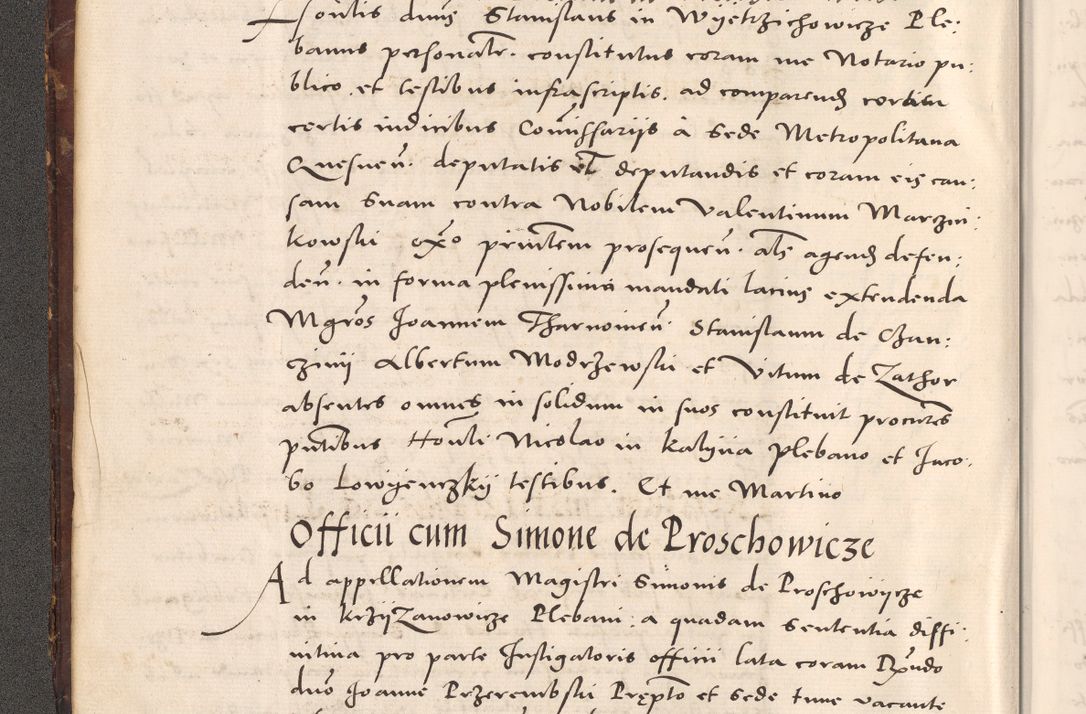 Zdjęcie nr 18 dla obiektu archiwalnego: Acta actorum causarum, sentenciarum tam diffinitivarum quam interloquutoriarum, decretorum, obligationum, quietationum et constitucionum procuratorum coram reverendo domino Bartholomeo Ganthkowsky cancellario Gnesnensi, archidiacono et reverendissimi in Christo patris domini Andree Dei gratia episcopi Cracoviensis vicario in spiritualibus generali Cracoviensi ad annum Domini millesimum quingentesimum quingentesimum primum, cuius indictio nona, pontificatus sanctissimi in Christo patris domini Julii divina providencia pape tercii, annus secundus (sic!) felici omine incipiutur.