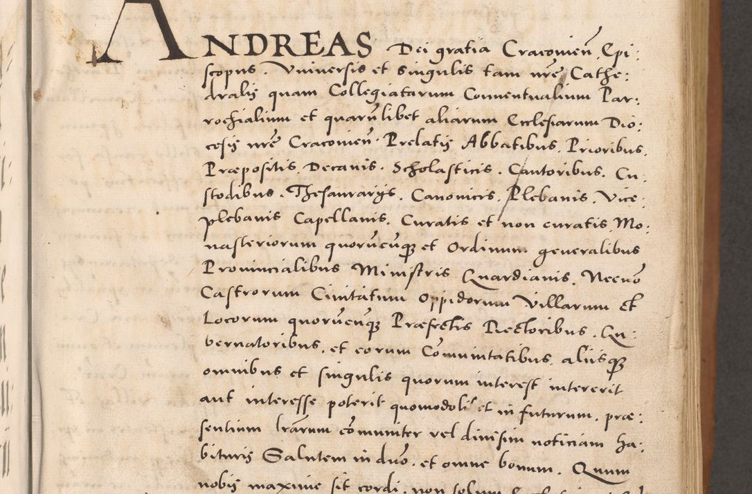 Zdjęcie nr 9 dla obiektu archiwalnego: Acta actorum causarum, sentenciarum tam diffinitivarum quam interloquutoriarum, decretorum, obligationum, quietationum et constitucionum procuratorum coram reverendo domino Bartholomeo Ganthkowsky cancellario Gnesnensi, archidiacono et reverendissimi in Christo patris domini Andree Dei gratia episcopi Cracoviensis vicario in spiritualibus generali Cracoviensi ad annum Domini millesimum quingentesimum quingentesimum primum, cuius indictio nona, pontificatus sanctissimi in Christo patris domini Julii divina providencia pape tercii, annus secundus (sic!) felici omine incipiutur.