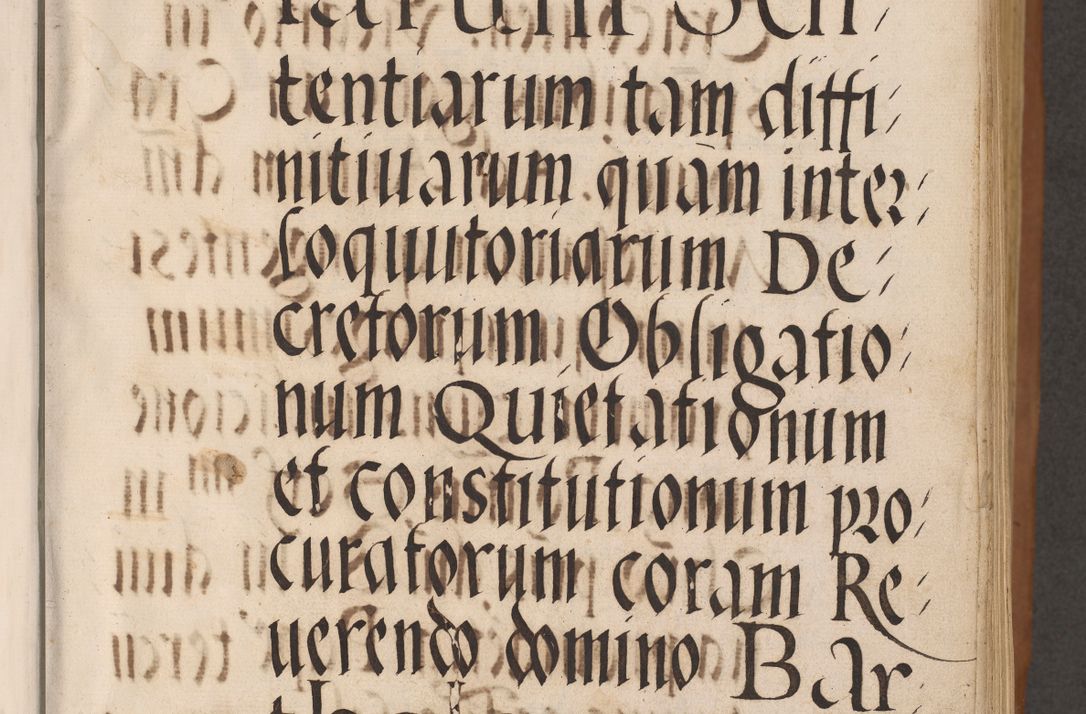 Zdjęcie nr 7 dla obiektu archiwalnego: Acta actorum causarum, sentenciarum tam diffinitivarum quam interloquutoriarum, decretorum, obligationum, quietationum et constitucionum procuratorum coram reverendo domino Bartholomeo Ganthkowsky cancellario Gnesnensi, archidiacono et reverendissimi in Christo patris domini Andree Dei gratia episcopi Cracoviensis vicario in spiritualibus generali Cracoviensi ad annum Domini millesimum quingentesimum quingentesimum primum, cuius indictio nona, pontificatus sanctissimi in Christo patris domini Julii divina providencia pape tercii, annus secundus (sic!) felici omine incipiutur.