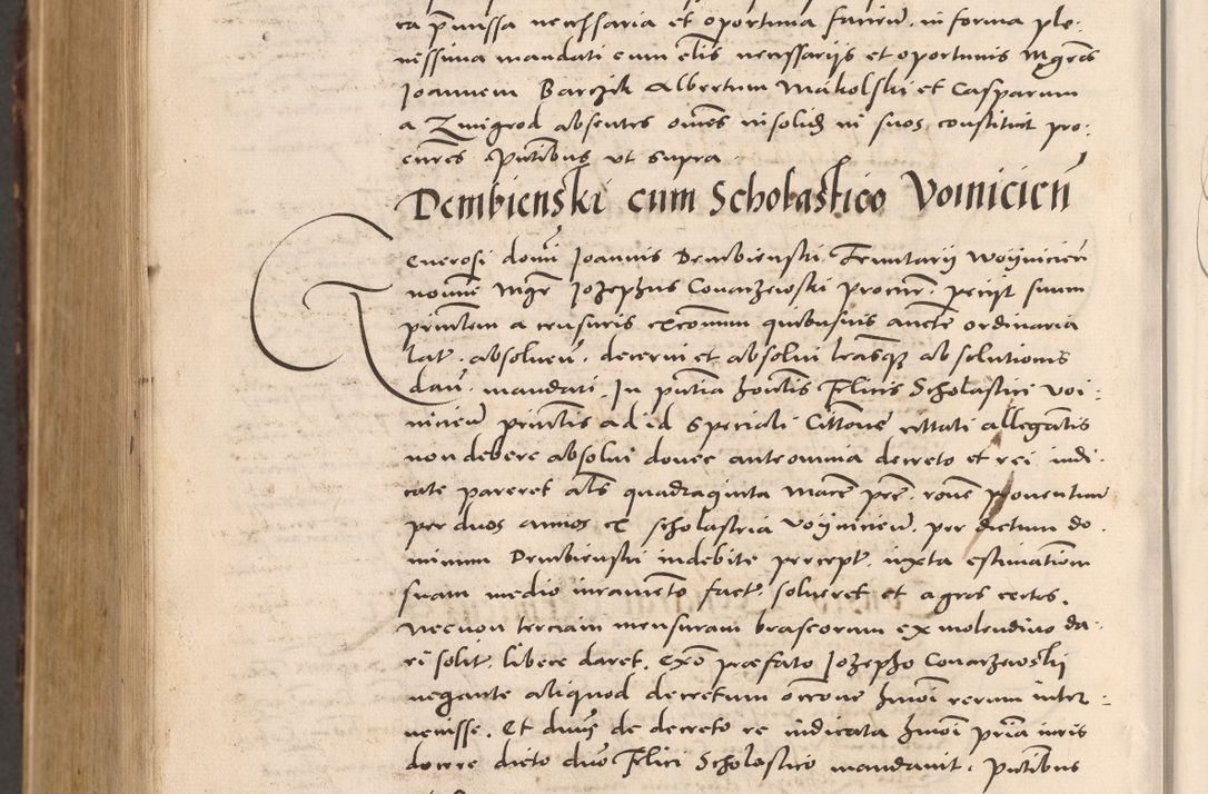 Zdjęcie nr 1192 dla obiektu archiwalnego: Acta actorum causarum, sentenciarum tam diffinitivarum quam interloquutoriarum, decretorum, obligationum, quietationum et constitucionum procuratorum coram reverendo domino Bartholomeo Ganthkowsky cancellario Gnesnensi, archidiacono et reverendissimi in Christo patris domini Andree Dei gratia episcopi Cracoviensis vicario in spiritualibus generali Cracoviensi ad annum Domini millesimum quingentesimum quingentesimum primum, cuius indictio nona, pontificatus sanctissimi in Christo patris domini Julii divina providencia pape tercii, annus secundus (sic!) felici omine incipiutur.