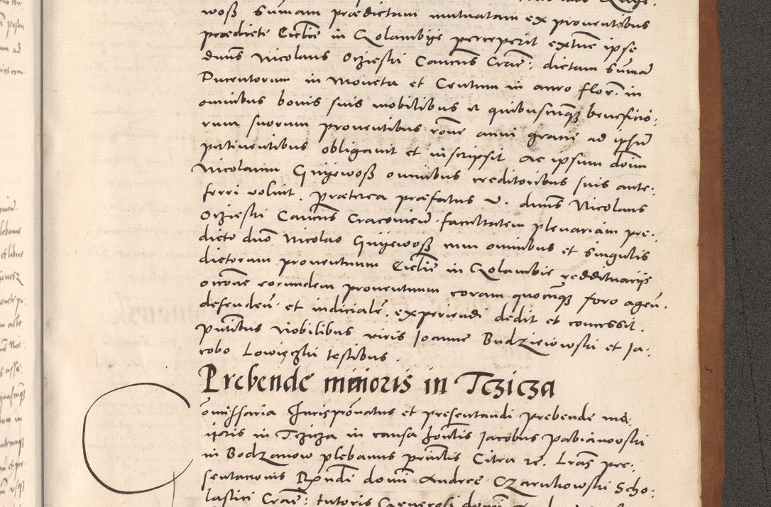 Zdjęcie nr 1189 dla obiektu archiwalnego: Acta actorum causarum, sentenciarum tam diffinitivarum quam interloquutoriarum, decretorum, obligationum, quietationum et constitucionum procuratorum coram reverendo domino Bartholomeo Ganthkowsky cancellario Gnesnensi, archidiacono et reverendissimi in Christo patris domini Andree Dei gratia episcopi Cracoviensis vicario in spiritualibus generali Cracoviensi ad annum Domini millesimum quingentesimum quingentesimum primum, cuius indictio nona, pontificatus sanctissimi in Christo patris domini Julii divina providencia pape tercii, annus secundus (sic!) felici omine incipiutur.