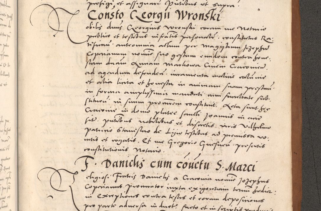 Zdjęcie nr 1187 dla obiektu archiwalnego: Acta actorum causarum, sentenciarum tam diffinitivarum quam interloquutoriarum, decretorum, obligationum, quietationum et constitucionum procuratorum coram reverendo domino Bartholomeo Ganthkowsky cancellario Gnesnensi, archidiacono et reverendissimi in Christo patris domini Andree Dei gratia episcopi Cracoviensis vicario in spiritualibus generali Cracoviensi ad annum Domini millesimum quingentesimum quingentesimum primum, cuius indictio nona, pontificatus sanctissimi in Christo patris domini Julii divina providencia pape tercii, annus secundus (sic!) felici omine incipiutur.