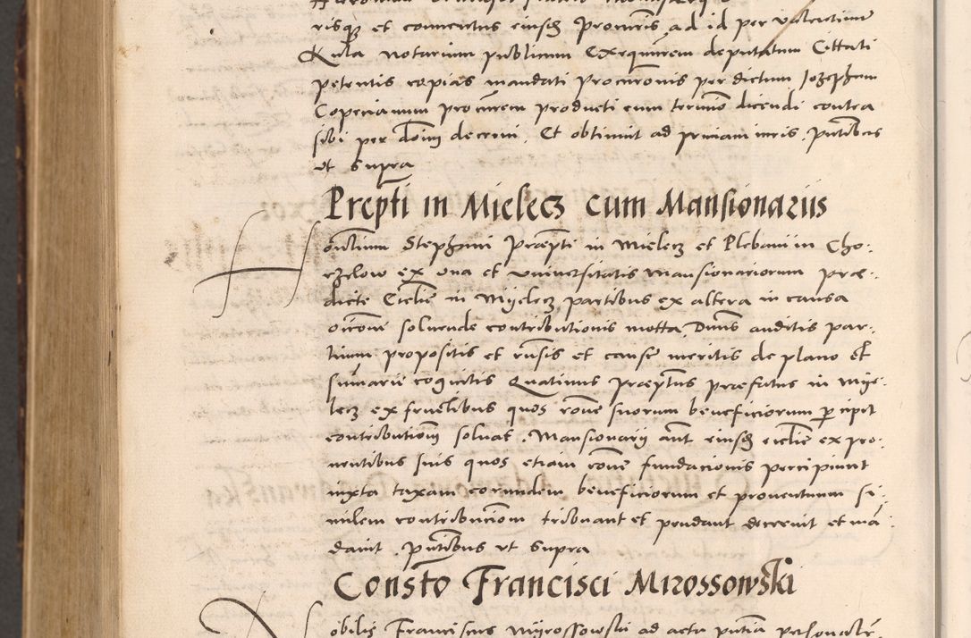 Zdjęcie nr 1182 dla obiektu archiwalnego: Acta actorum causarum, sentenciarum tam diffinitivarum quam interloquutoriarum, decretorum, obligationum, quietationum et constitucionum procuratorum coram reverendo domino Bartholomeo Ganthkowsky cancellario Gnesnensi, archidiacono et reverendissimi in Christo patris domini Andree Dei gratia episcopi Cracoviensis vicario in spiritualibus generali Cracoviensi ad annum Domini millesimum quingentesimum quingentesimum primum, cuius indictio nona, pontificatus sanctissimi in Christo patris domini Julii divina providencia pape tercii, annus secundus (sic!) felici omine incipiutur.