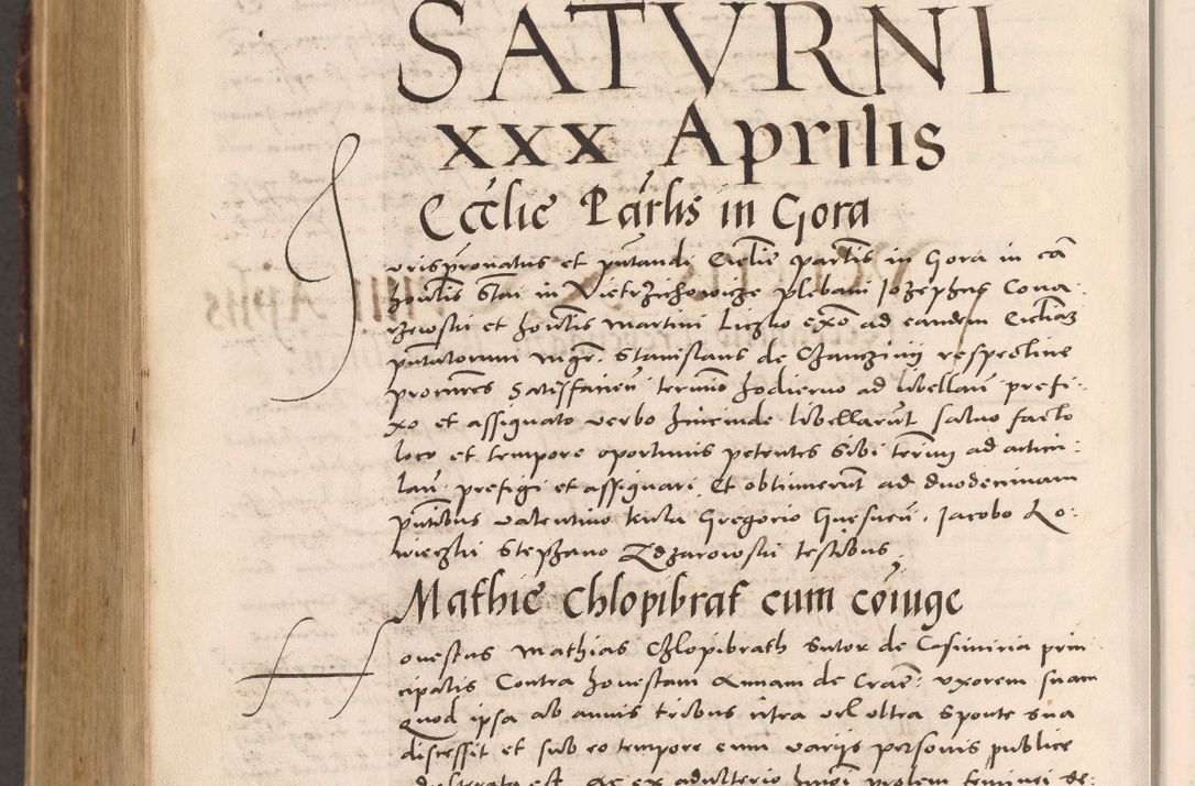 Zdjęcie nr 1184 dla obiektu archiwalnego: Acta actorum causarum, sentenciarum tam diffinitivarum quam interloquutoriarum, decretorum, obligationum, quietationum et constitucionum procuratorum coram reverendo domino Bartholomeo Ganthkowsky cancellario Gnesnensi, archidiacono et reverendissimi in Christo patris domini Andree Dei gratia episcopi Cracoviensis vicario in spiritualibus generali Cracoviensi ad annum Domini millesimum quingentesimum quingentesimum primum, cuius indictio nona, pontificatus sanctissimi in Christo patris domini Julii divina providencia pape tercii, annus secundus (sic!) felici omine incipiutur.