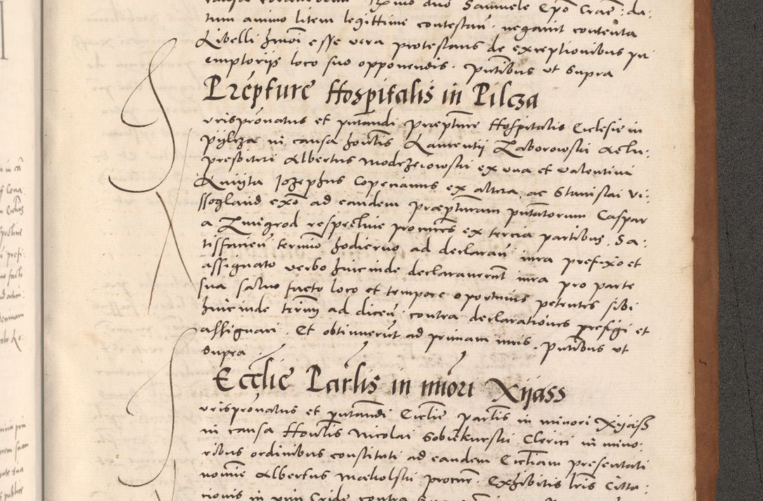 Zdjęcie nr 1185 dla obiektu archiwalnego: Acta actorum causarum, sentenciarum tam diffinitivarum quam interloquutoriarum, decretorum, obligationum, quietationum et constitucionum procuratorum coram reverendo domino Bartholomeo Ganthkowsky cancellario Gnesnensi, archidiacono et reverendissimi in Christo patris domini Andree Dei gratia episcopi Cracoviensis vicario in spiritualibus generali Cracoviensi ad annum Domini millesimum quingentesimum quingentesimum primum, cuius indictio nona, pontificatus sanctissimi in Christo patris domini Julii divina providencia pape tercii, annus secundus (sic!) felici omine incipiutur.