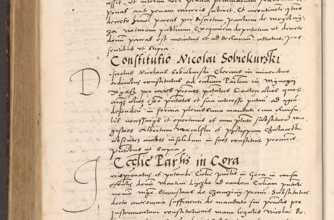 Zdjęcie nr 1178 dla obiektu archiwalnego: Acta actorum causarum, sentenciarum tam diffinitivarum quam interloquutoriarum, decretorum, obligationum, quietationum et constitucionum procuratorum coram reverendo domino Bartholomeo Ganthkowsky cancellario Gnesnensi, archidiacono et reverendissimi in Christo patris domini Andree Dei gratia episcopi Cracoviensis vicario in spiritualibus generali Cracoviensi ad annum Domini millesimum quingentesimum quingentesimum primum, cuius indictio nona, pontificatus sanctissimi in Christo patris domini Julii divina providencia pape tercii, annus secundus (sic!) felici omine incipiutur.