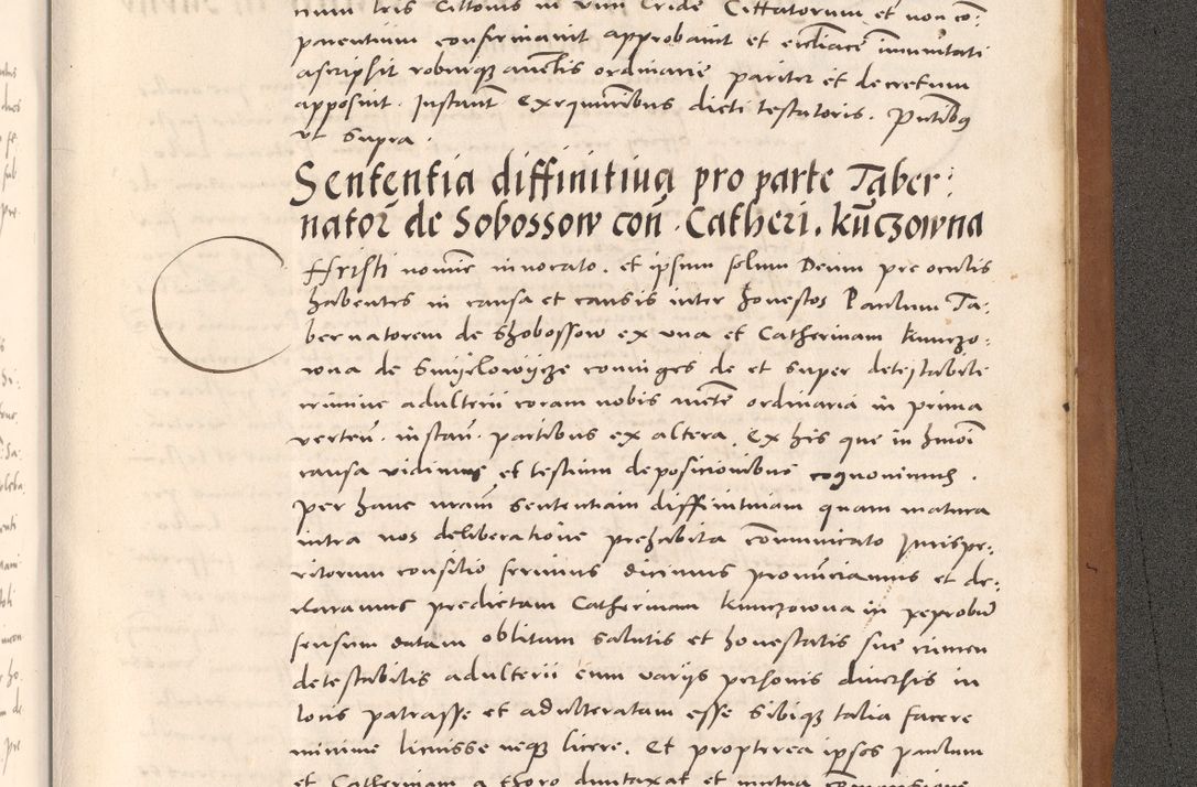 Zdjęcie nr 1159 dla obiektu archiwalnego: Acta actorum causarum, sentenciarum tam diffinitivarum quam interloquutoriarum, decretorum, obligationum, quietationum et constitucionum procuratorum coram reverendo domino Bartholomeo Ganthkowsky cancellario Gnesnensi, archidiacono et reverendissimi in Christo patris domini Andree Dei gratia episcopi Cracoviensis vicario in spiritualibus generali Cracoviensi ad annum Domini millesimum quingentesimum quingentesimum primum, cuius indictio nona, pontificatus sanctissimi in Christo patris domini Julii divina providencia pape tercii, annus secundus (sic!) felici omine incipiutur.