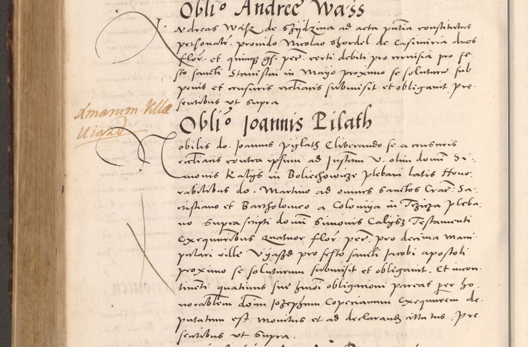 Zdjęcie nr 1158 dla obiektu archiwalnego: Acta actorum causarum, sentenciarum tam diffinitivarum quam interloquutoriarum, decretorum, obligationum, quietationum et constitucionum procuratorum coram reverendo domino Bartholomeo Ganthkowsky cancellario Gnesnensi, archidiacono et reverendissimi in Christo patris domini Andree Dei gratia episcopi Cracoviensis vicario in spiritualibus generali Cracoviensi ad annum Domini millesimum quingentesimum quingentesimum primum, cuius indictio nona, pontificatus sanctissimi in Christo patris domini Julii divina providencia pape tercii, annus secundus (sic!) felici omine incipiutur.