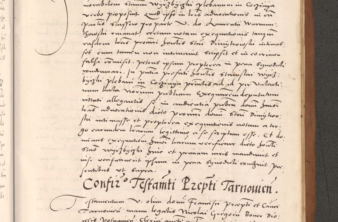 Zdjęcie nr 1157 dla obiektu archiwalnego: Acta actorum causarum, sentenciarum tam diffinitivarum quam interloquutoriarum, decretorum, obligationum, quietationum et constitucionum procuratorum coram reverendo domino Bartholomeo Ganthkowsky cancellario Gnesnensi, archidiacono et reverendissimi in Christo patris domini Andree Dei gratia episcopi Cracoviensis vicario in spiritualibus generali Cracoviensi ad annum Domini millesimum quingentesimum quingentesimum primum, cuius indictio nona, pontificatus sanctissimi in Christo patris domini Julii divina providencia pape tercii, annus secundus (sic!) felici omine incipiutur.
